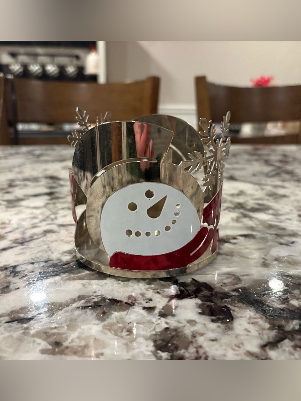 Bath & Body Works Snowman Candle Holder